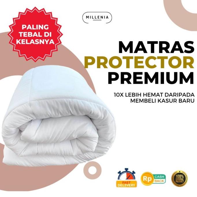 Millenia Matras Protector Topper Premium Kasur Lebih Nyaman Tebal