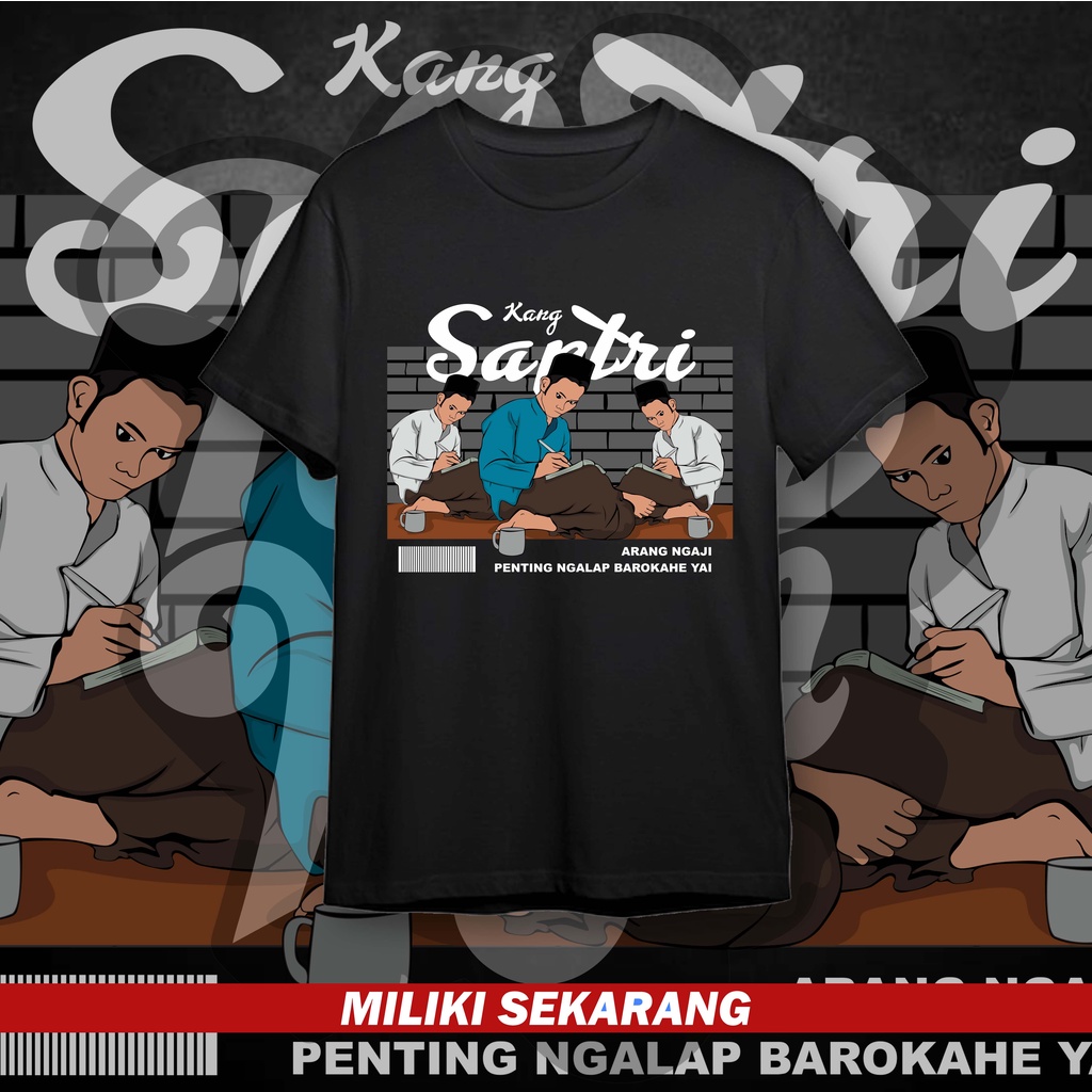 Kaos Santri Kang Santri Kaos Distro Santri