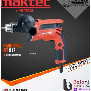 Mesin Bor Tangan Maktec MT 817 430 Watt 13 MM Bor Listrik Maktec MT817 belanjate77 dijamin