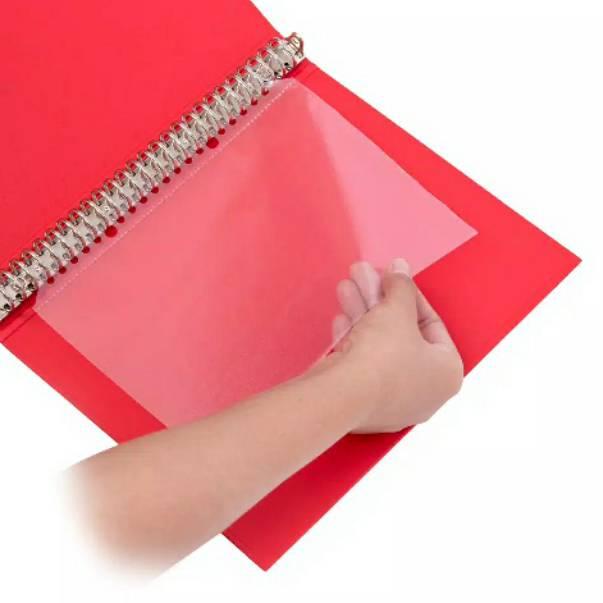 

((W-3-3 ✓> Bantex PP Pocket Sheet Protector Size A5 20 Lubang 10 Lembar trending