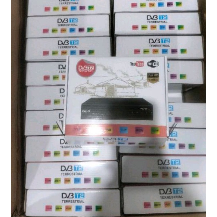 DCOLOR DVB T2 WIFI SET TOP BOX DIGITAL STB SUPER HD DC-002