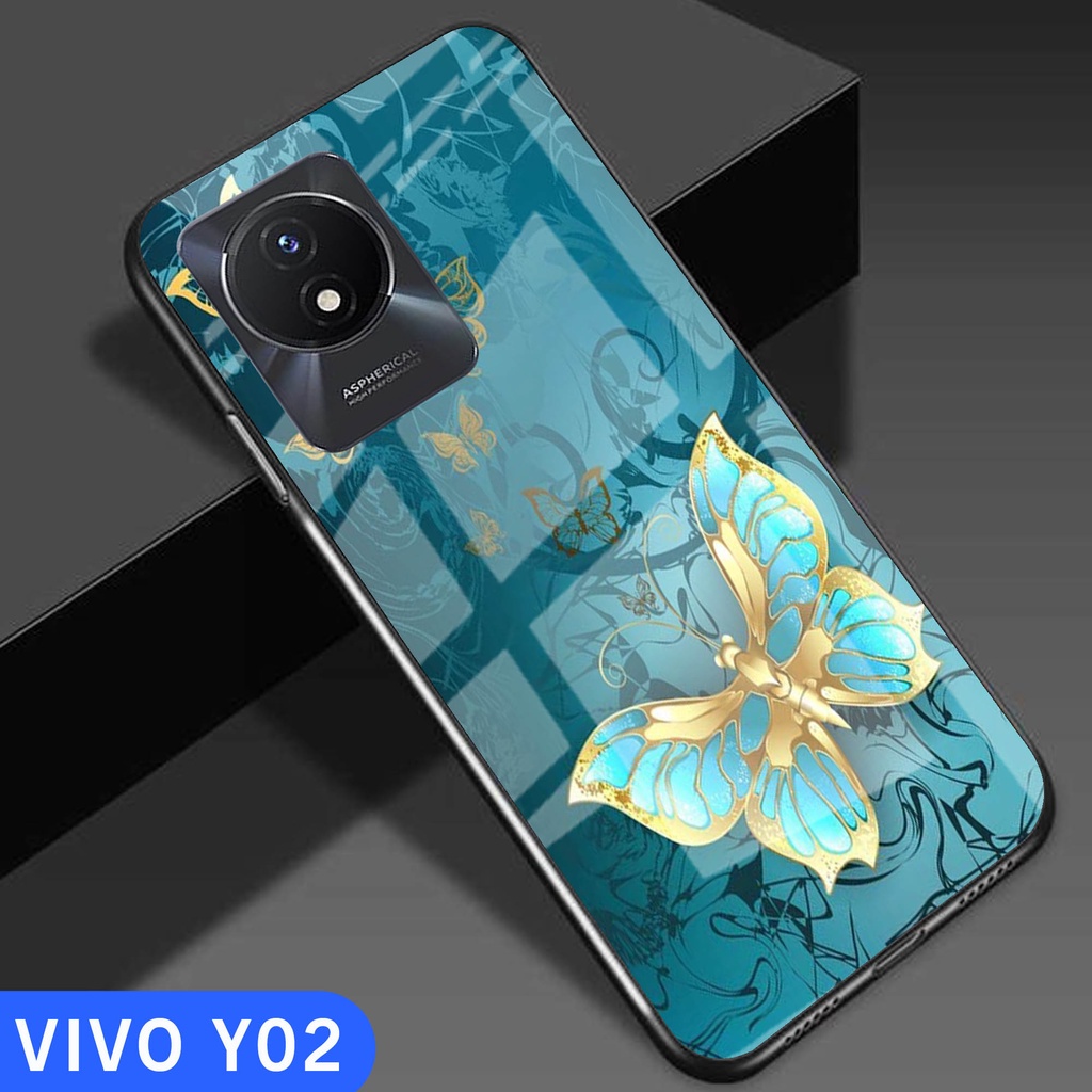 [G10] SOFTCASE GLASS KACA VIVO Y02/Y02T - SOFTCASE GLASS KACA VIVO Y02/Y02T - SOFTCASE KACA VIVO Y02