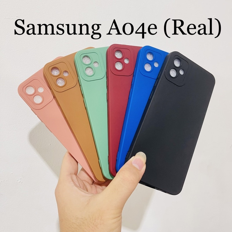 Softcase Pro Camera Samsung A04e Real Candy Case Full Color 3D Silikon TPU