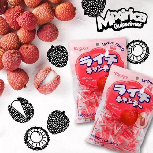 Jual Kasugai Litchi Candy Permen Jepang Import Lychee Japan Bonbon 115gr Shopee Indonesia 