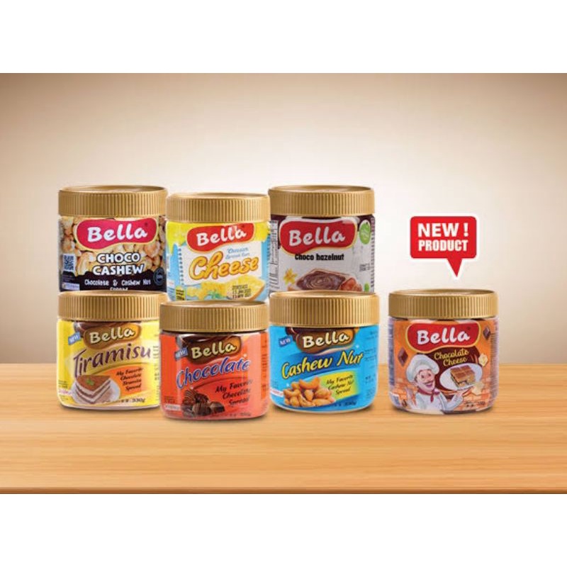 

Bella spread selai roti murah lezat 300 gr