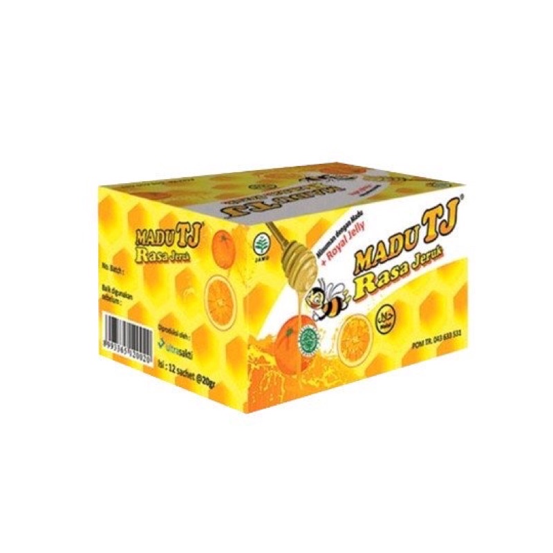 

MADU TJ Sachet Jeruk (1 BOX ISI 12 SCH)