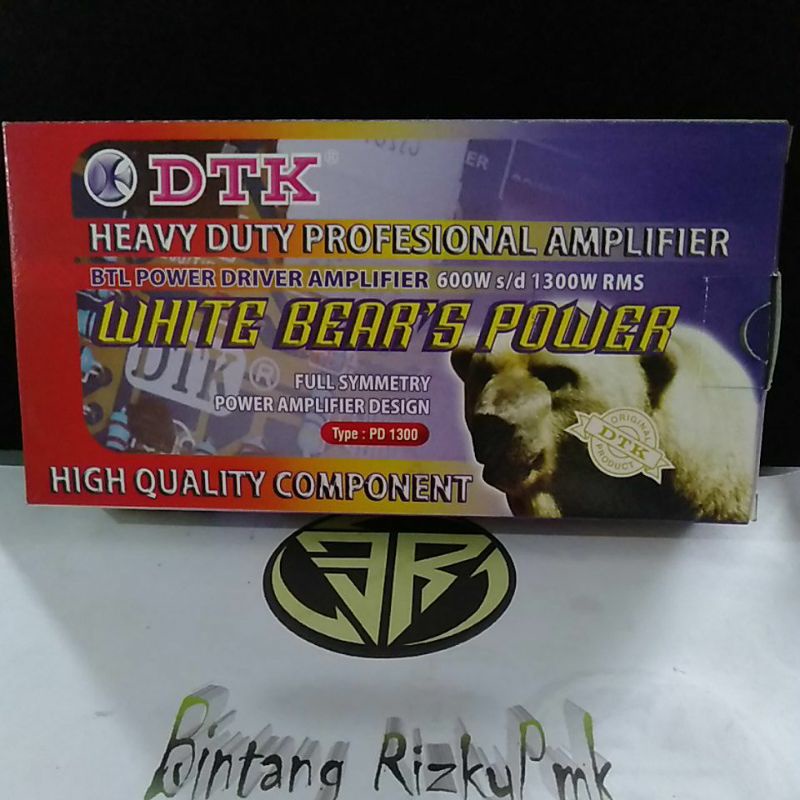 Driver DTK White Bear's PD 1300 power BTL