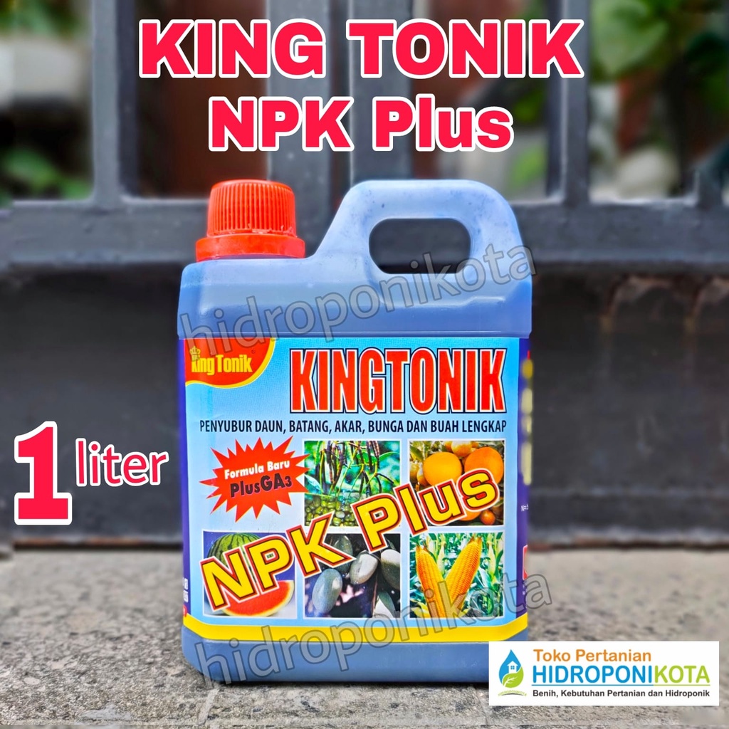 pupuk NPK cair king tonik 1 liter - pupuk daun - pupuk tanaman