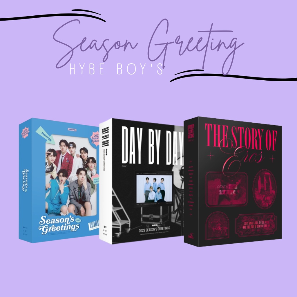 Jual BTS SEASON GREETING TXT SEASON GREETING ENHYPEN SEASON