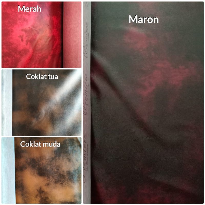 Kulit Oscar Sofa Sintetis Motif Jaguar // Kain Kulit Anti Air // Kain Sofa Jaguar Meteran
