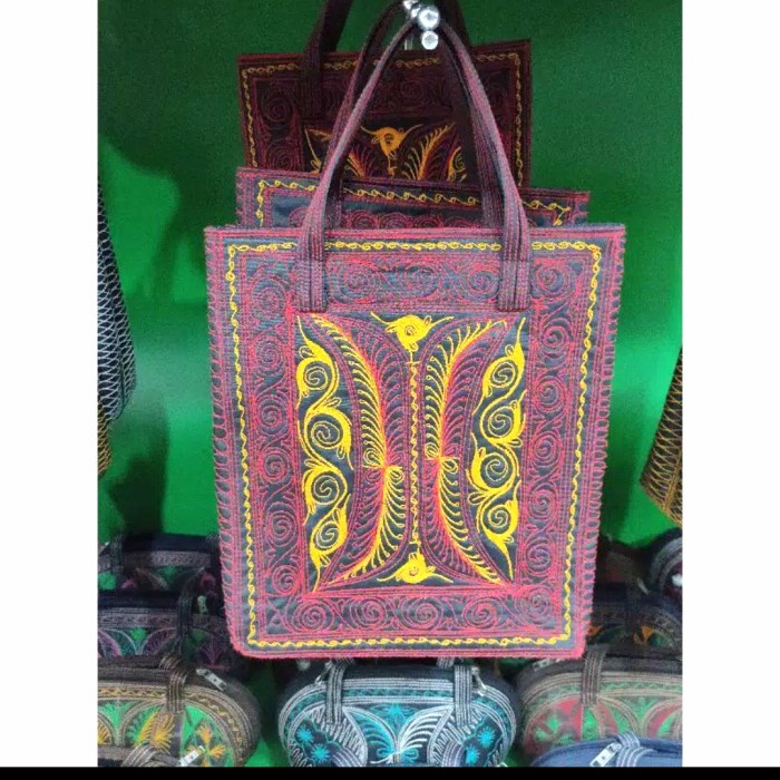 Tas empang besar full bordir khas Aceh | tas map/tas pelatihan aceh