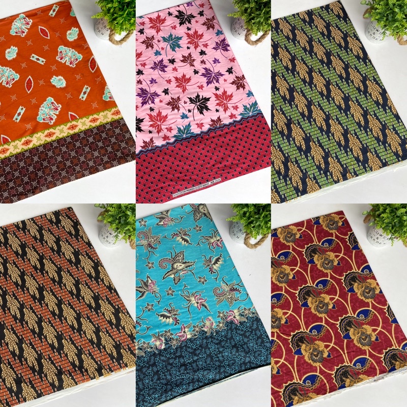 Kain Batik Meteran Bahan Katun Batik Premium Kode B