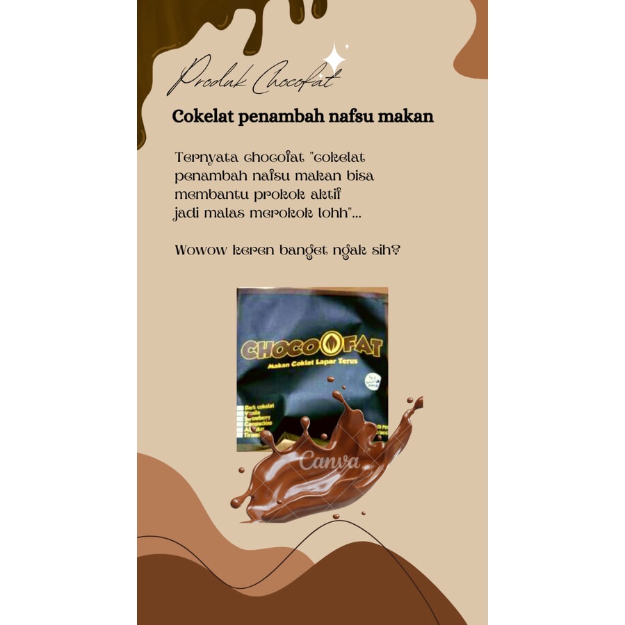 

CHOCOFAT Choco Fat Chocolate Coklat Penambah Nafsu Makan Coklat Penambah Berat Badan Coklat Anak Coklat Dewasa