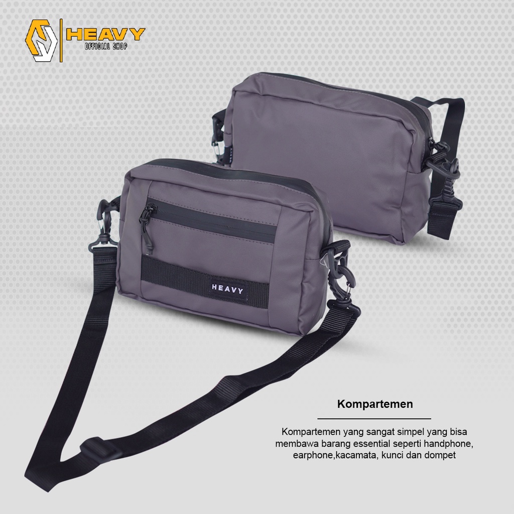 Tas handbag cluth waterproof heavy jiwag mate - tas pria dan wanita