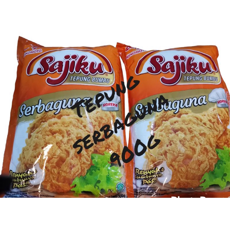 

TEPUNG SAJIKU SERBAGUNA KEMASAN 900G