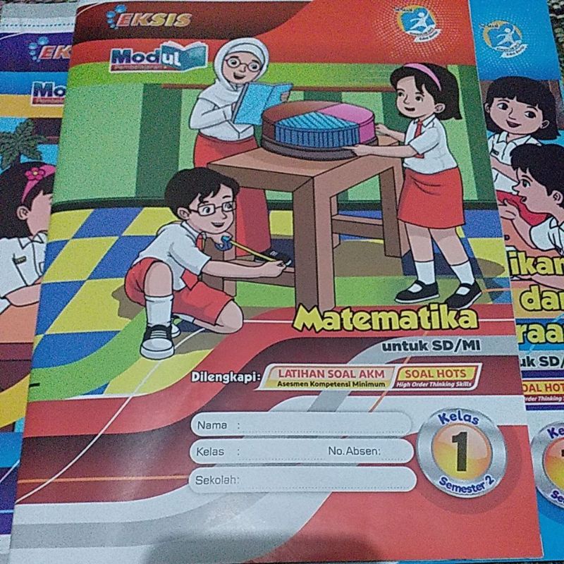 lks Matematika untuk SD/MI kelas 1 semester 2|eksis
