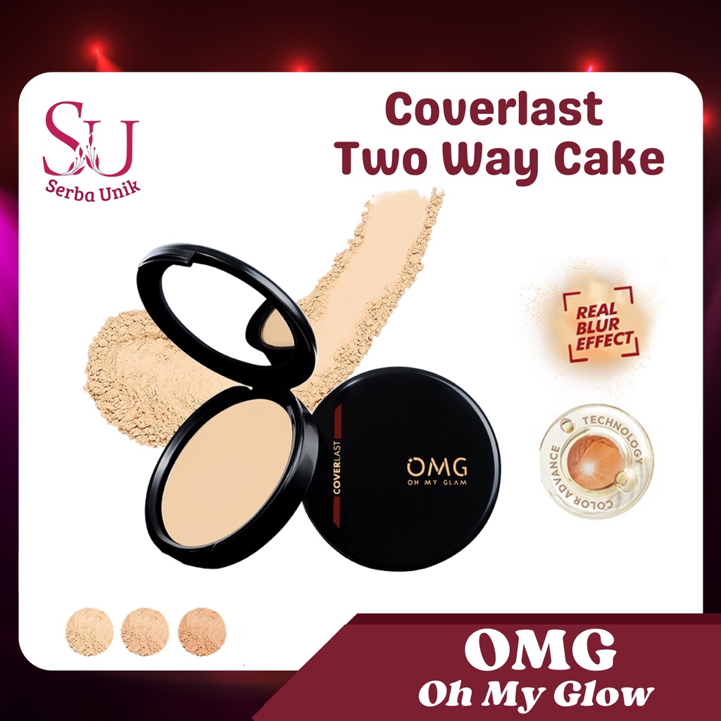 OMG Oh My Glam Coverlast Two Way Cake SPF 20 PA++
