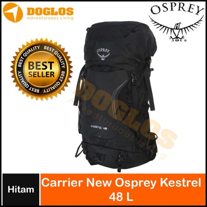 Tas Carrier Osprey Kestrel 48 New Original Backpack Ori Gunung Hiking