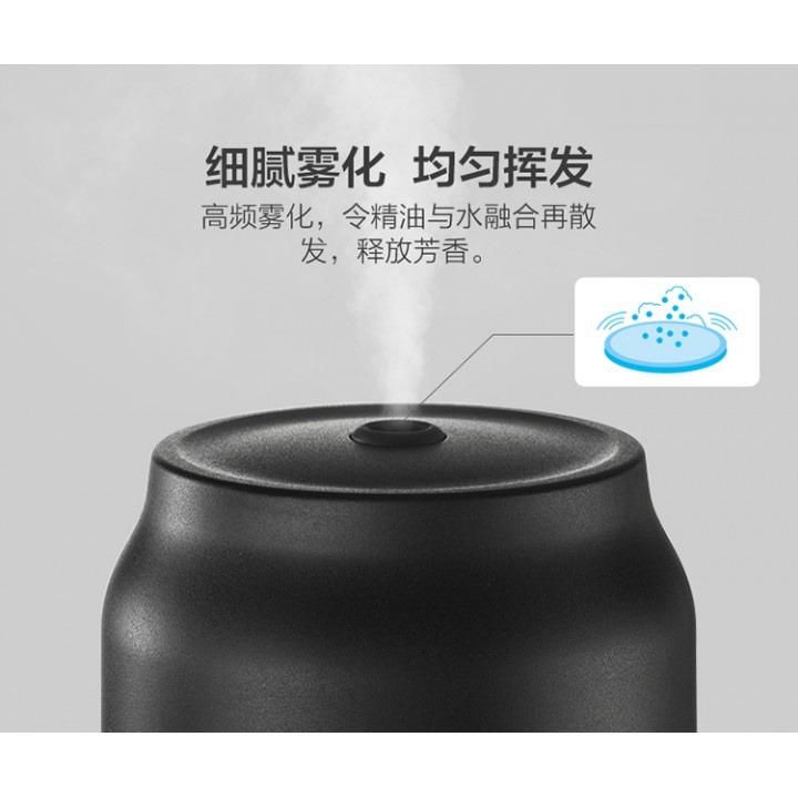 AKN88 - JSQ-D02A1 Humidifier Essential Oil Diffuser Purifier LED Light 200ml