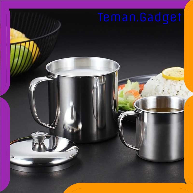 TG - DPR YOMDID Gelas Susu Kopi Teh Bir Mug Drinkware Stainless Steel - HH-8604