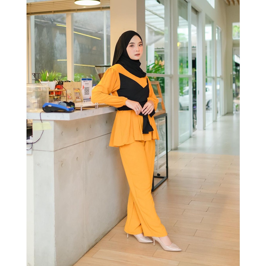 LESTI SETCEL - SETELAN WANITA - SETELAN OVERSIZE