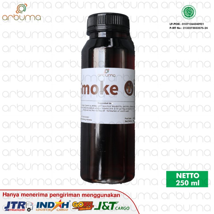 

Widyatmogrosir - Arbuma Seasoning Smoke Oil Flavor Asap 250Ml