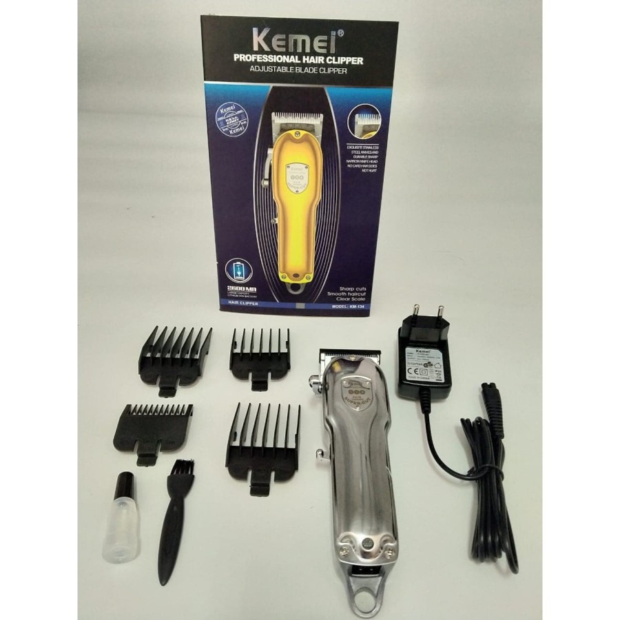 KEMEI KM-134 PROFESIONAL Alat Mesin Potong Rambut Profesional