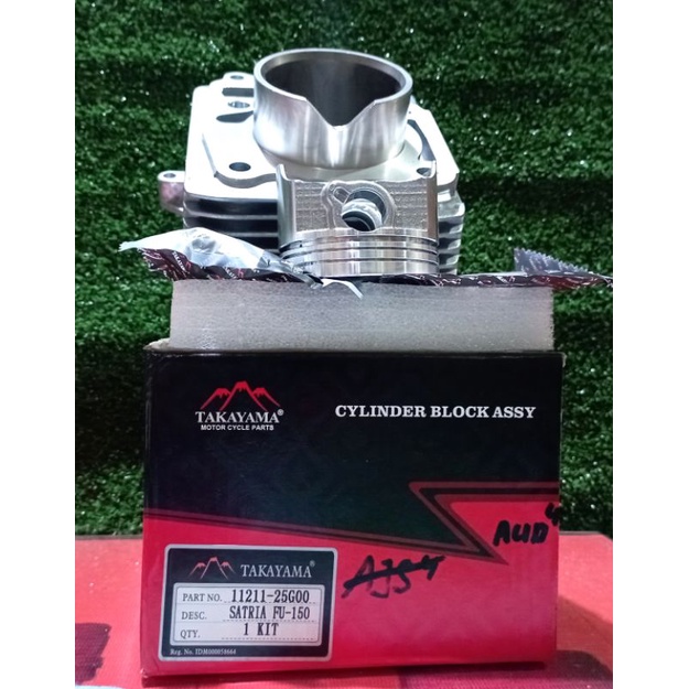 Block Seher Cylinder Block + Piston Kit  SATRIA FU 150 Merek Takayama 11211-25G00