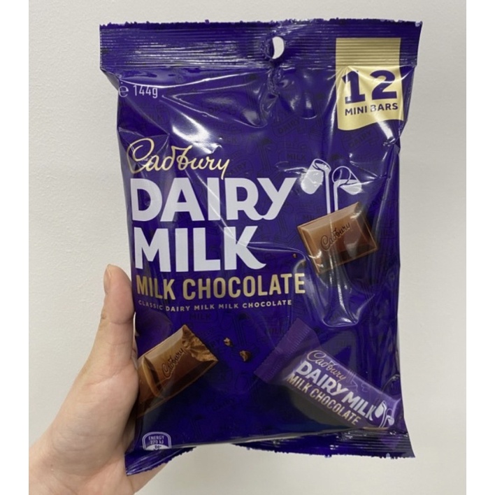 

Cadbury dairy milk chocolate sharepack isi 12- Original Australia