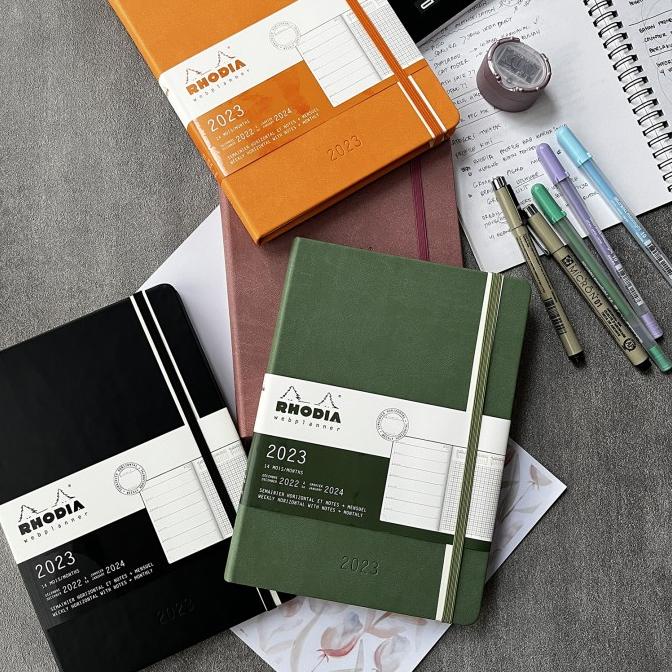 

BUKU AGENDA RHODIA RHODIATIME WEBPLANNER HARD COVER