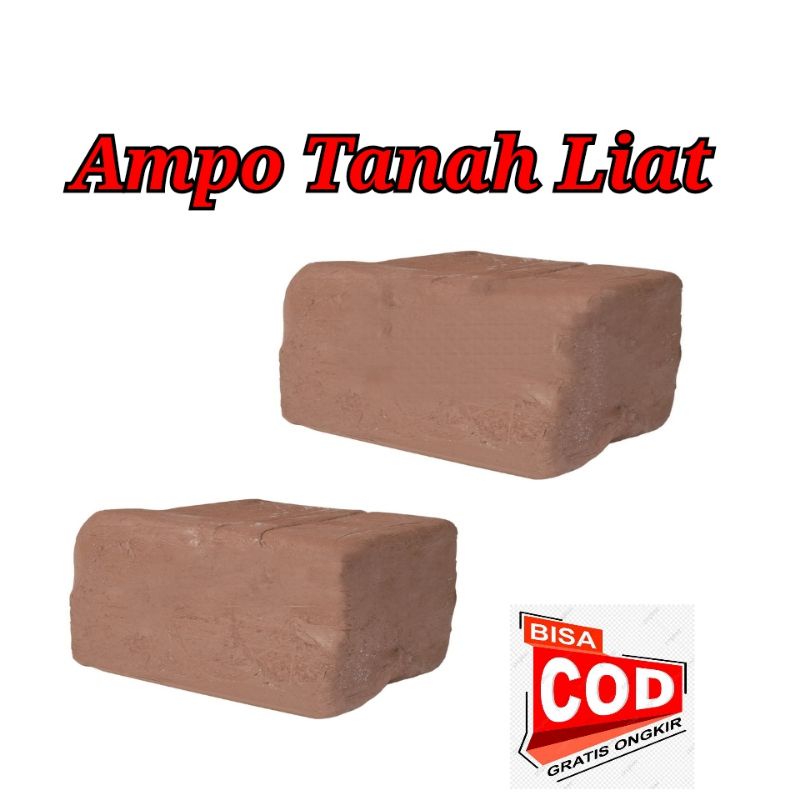 Jual Ampo Tanah Liat 1kg Shopee Indonesia