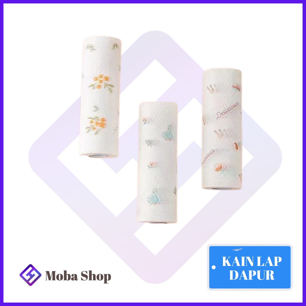 KAIN LAP DAPUR ROLL 50 LEMBAR 200 LEMBAR