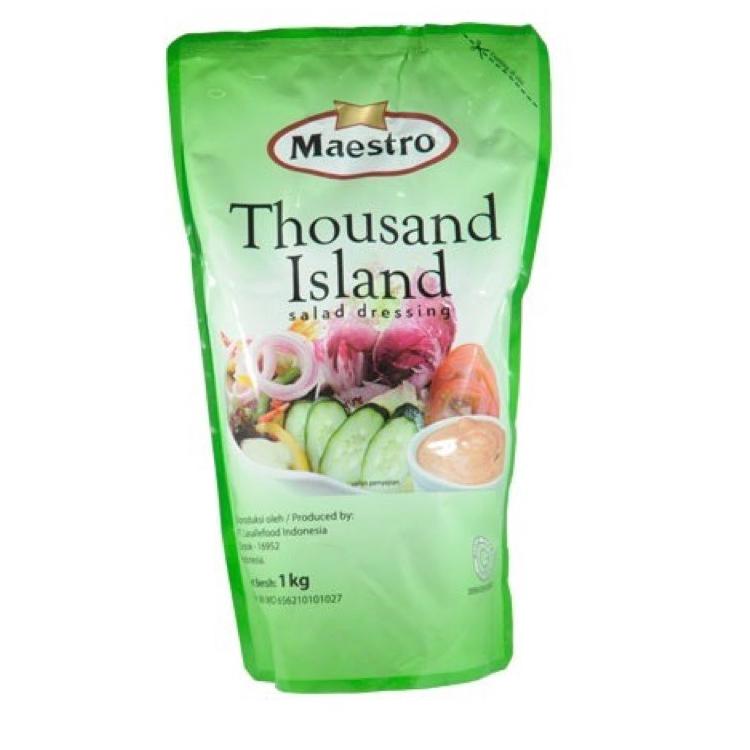 

[PRODUK EPKJK] Maestro Mayonaise Thousand Island Pouch 1KG FY0