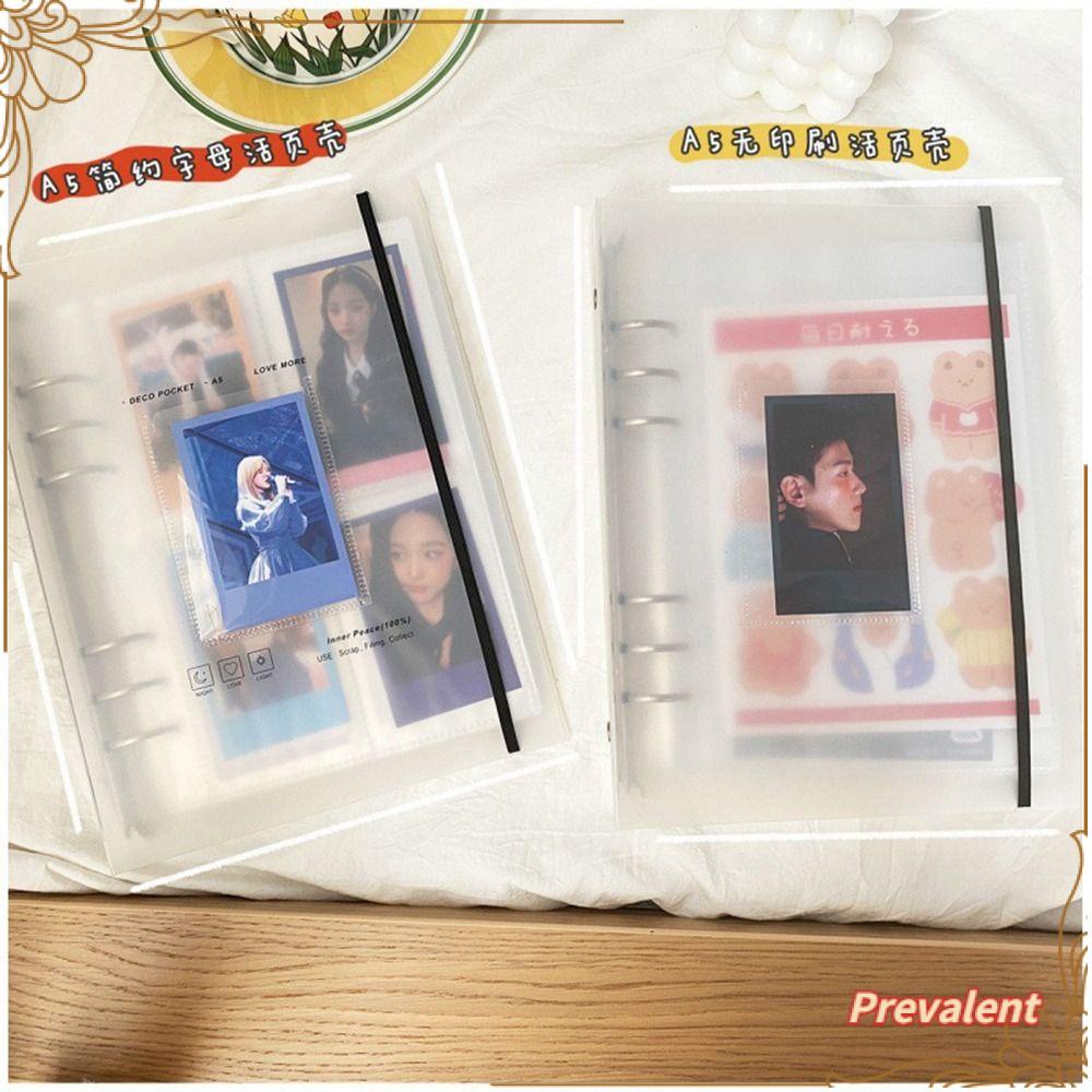 Preva Photocard Binder Jurnal Notebook Scrapbook Pengikat Kartu Album Berongga