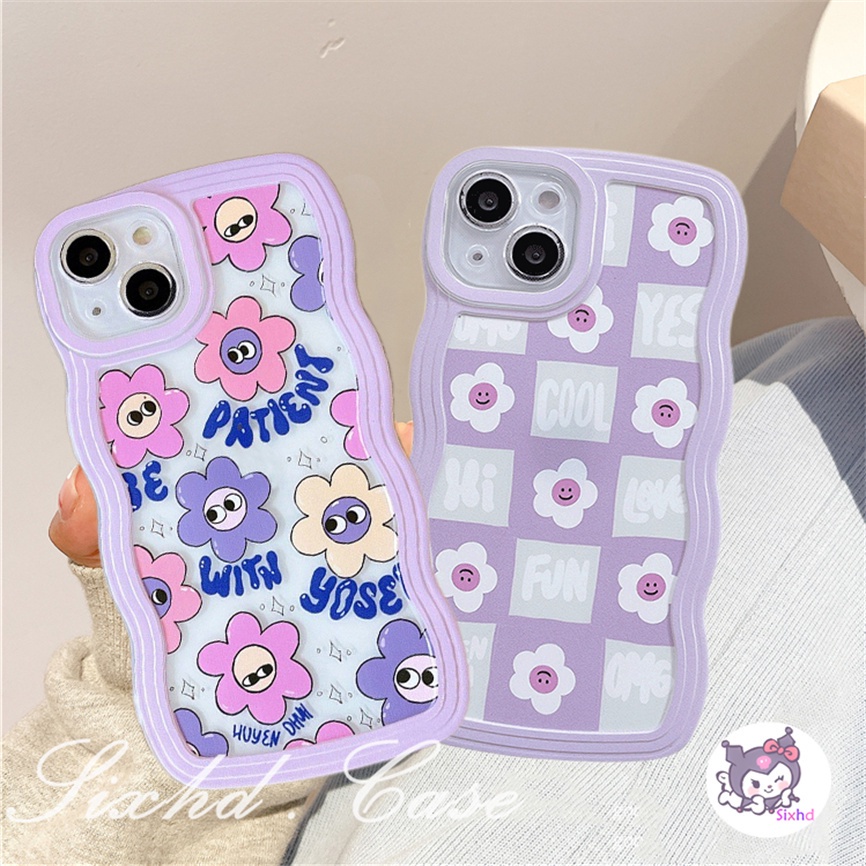 Realme Soft Case Desain Bunga Smiley 50A 50i 6i Untuk C35 C31 C30 C25Y C21Y C15 C12 C11 C25s C21 C20A C17 C3 9Pro + 9i 7i 8i