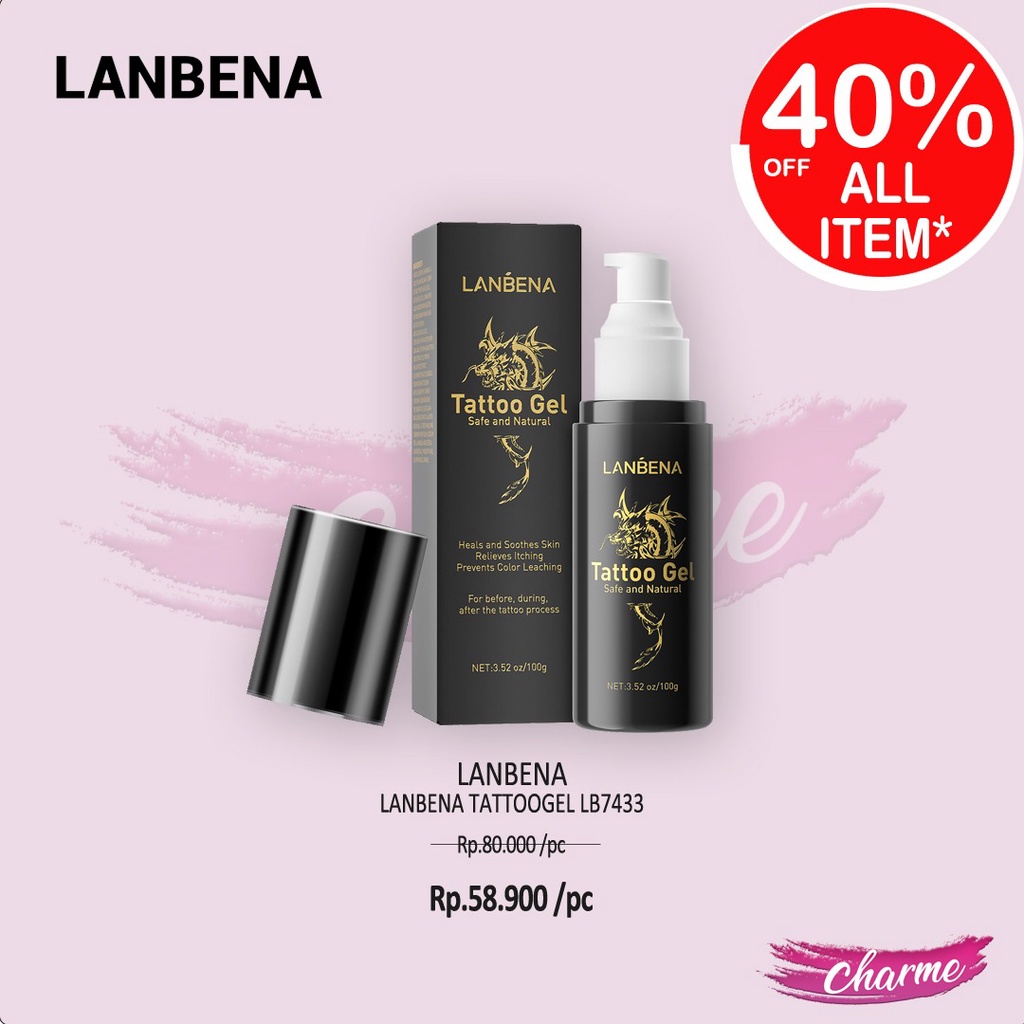 (READY &amp; ORI) LANBENA Tattoo Gel LB7433 LB 7433