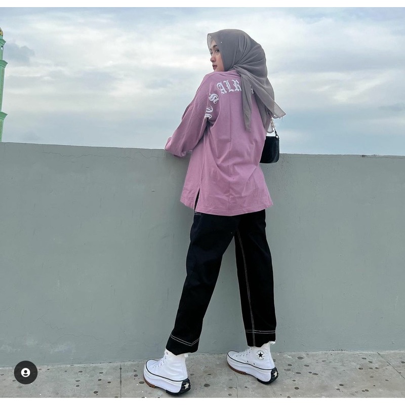 atasa wanita/kaos oversize