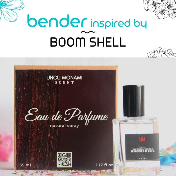 Bender inspired by Victoria Secret Boom Shell 35 ml tahan lama 24 jam awet parfum wanita unisex  per