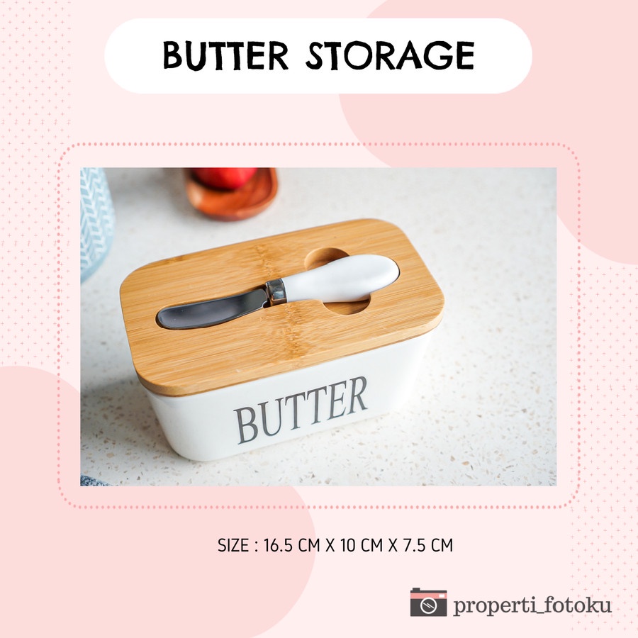 PF- Butter strorage / butter jug / tempat mentega - Butter