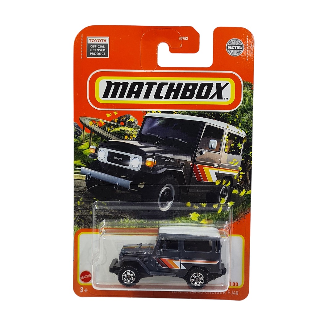 Matchbox Toyota Land Cruiser FJ40 Abu Abu Gelap - 930F