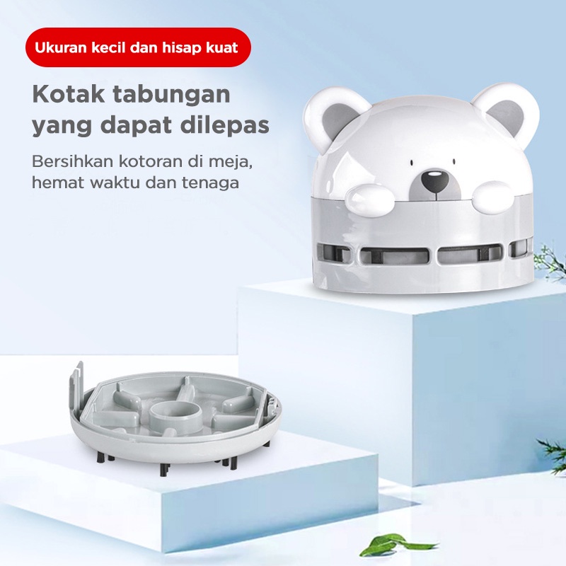 Holiven Penyedot Debu / Vacuum Cleaner Portabel &amp; Lampu Malam