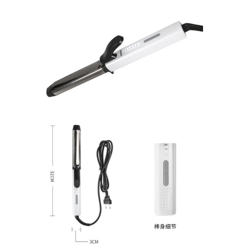 Curly VGR V-525 profesional curling iron alat curli keriting Titanium ion staying rambut