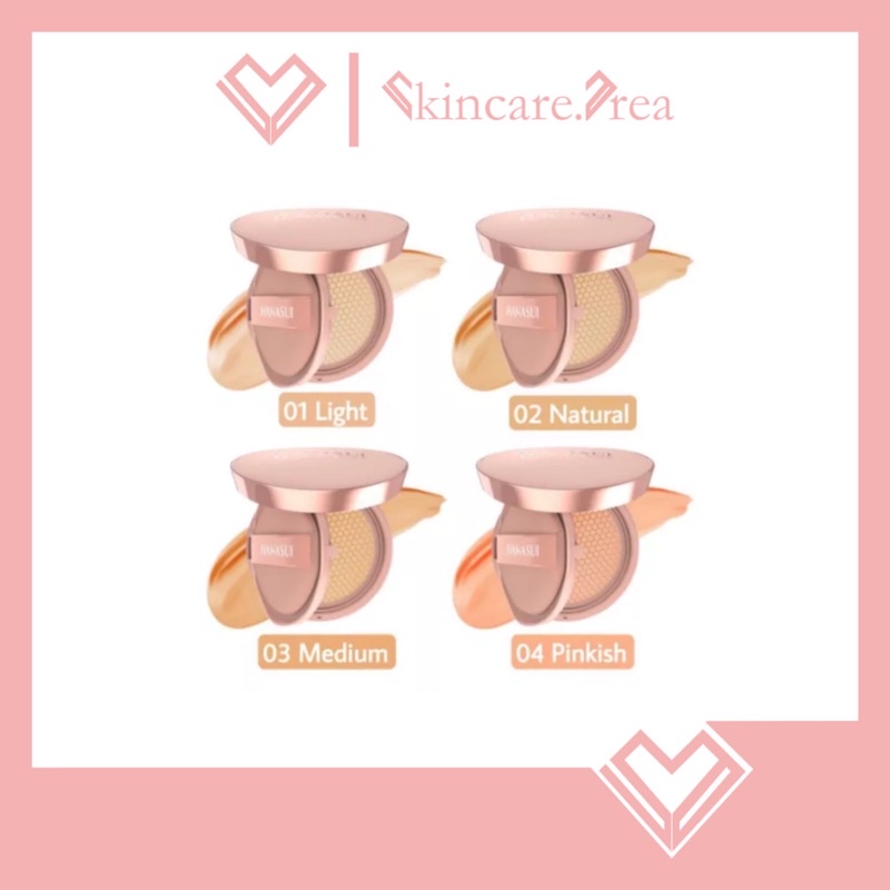 Hanasui Serum Cushion 02. Natural | 01. Light