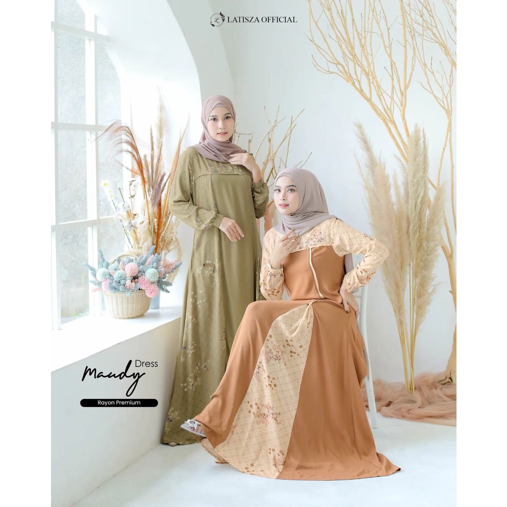 Terbaru. Terlaris. Bisa Cod Maudy dress by Latisza