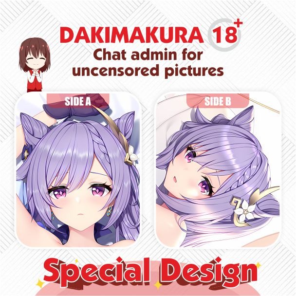 DAKIMAKURA KEQING GENSHIN IMPACT 150X50 CM (COVER ONLY)