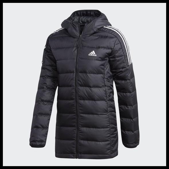 Original Adidas Essentials Light Down Hooded Parka Bulu Angsa Unisex