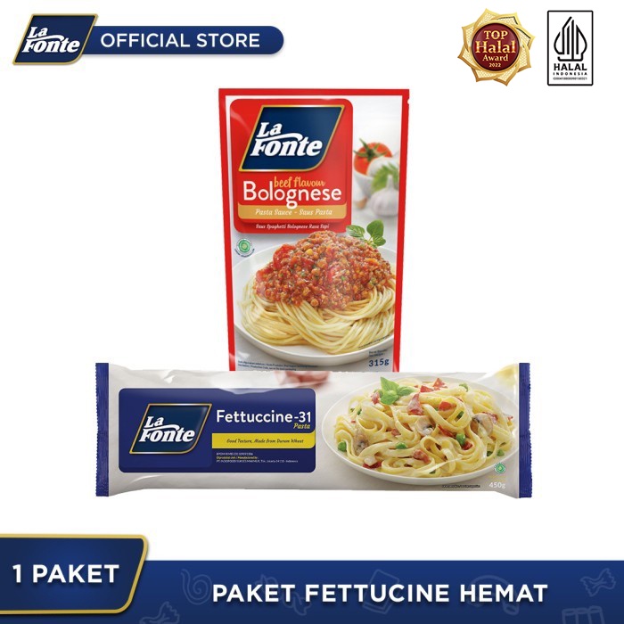 

La Fonte - Paket Siap Santap Fettucine Bolognese