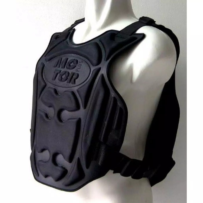 Rompi Motor Dada Jaket Rompi Motor / Pelindung Dada Motor / Rompi Motor Pria - Depan Belakang / Peli