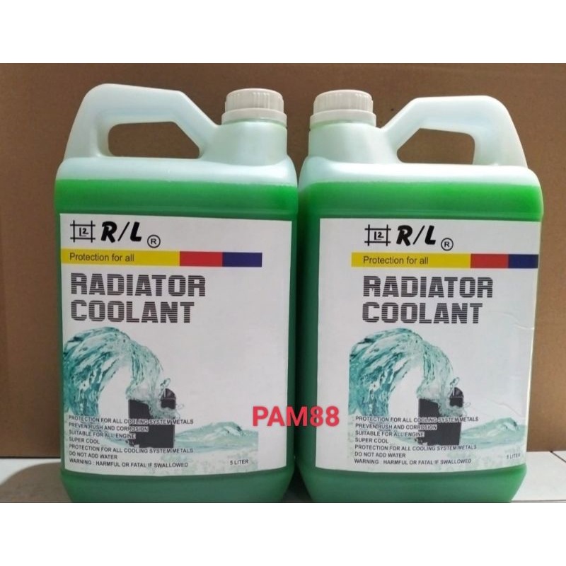 Air Radiator coolant..PTX...5 liter..green