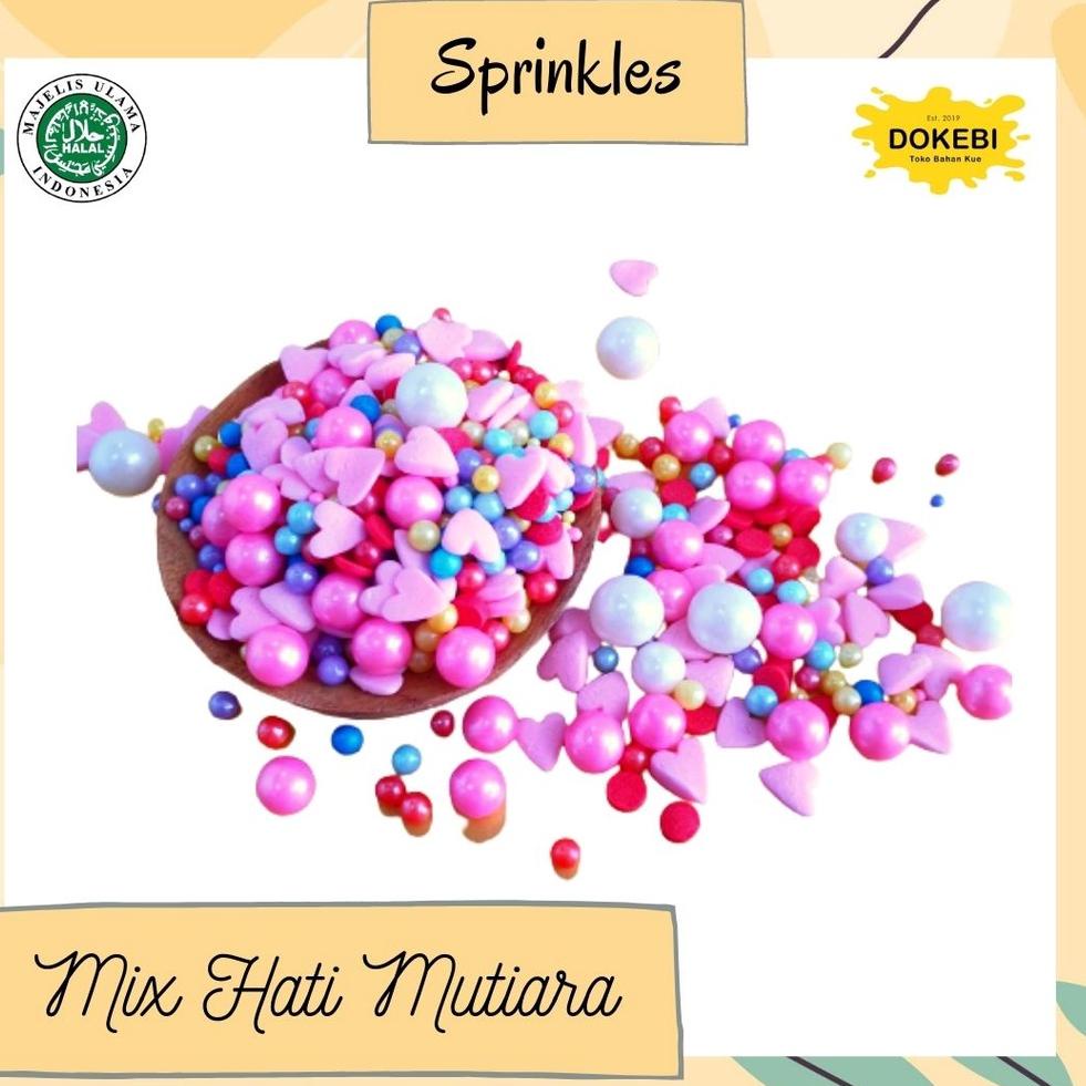 

ㆅ Sprinkle 50gr / Aneka sprinkle / Sprinkle Mutiara ➝